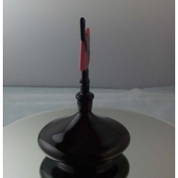 Glas Flacon 13cm 1990 DE