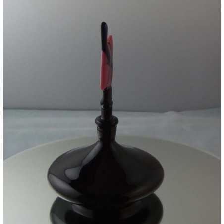 Glas Flacon 13cm 1990 DE