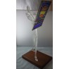 Glas Bildbetrachter 46cm Stadelmann 1988 CH Glas Bildbetrachter 46cm Stadelmann 1988 CH