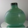 Glas Vase von AM Molnar  1990 DE