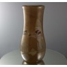 Glas Vase 17cm von AM Molnar  1983 DE