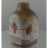 Glas Vase 10.4cm von AM Molnar  1980 DE