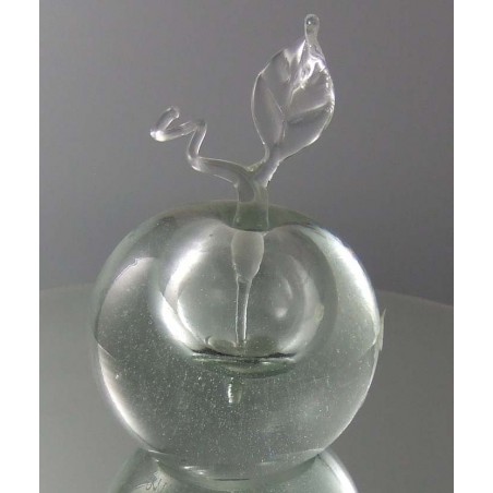 Glas Flacon 10cm AM Molnar  1987 DE