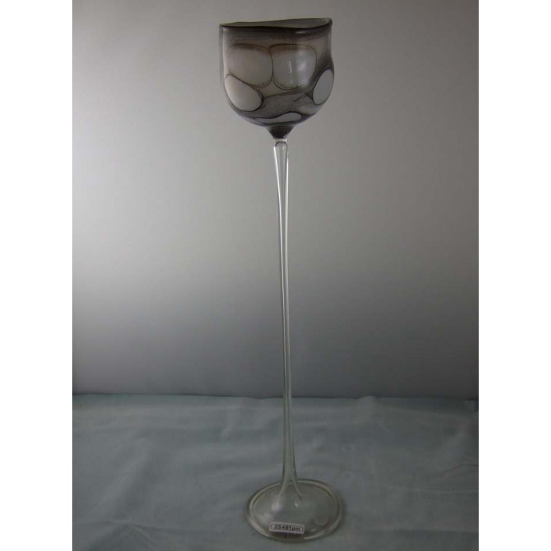 Stielglas 36cm von P. Molnar  1981 DE