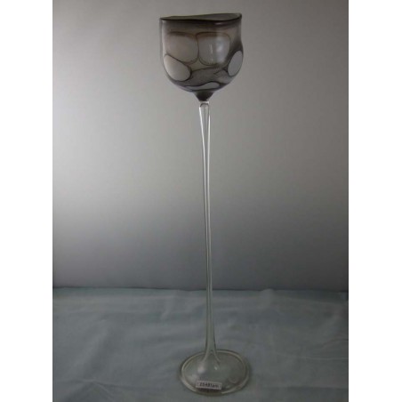 Stielglas 36cm von P. Molnar  1981 DE