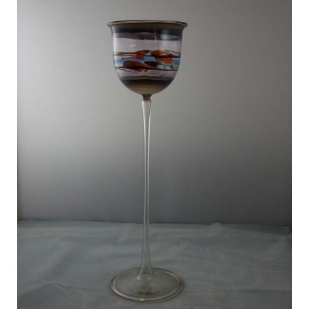 Stielglas 27cm von AM Molnar  1981 DE