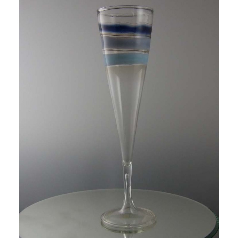 Sektglas von 22cm AM Molnar  1980 DE