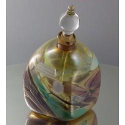 Glas Flacon 9.3cm Faffelberger  1990 AT