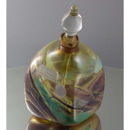 Glas Flacon 9.3cm Faffelberger  1990 AT