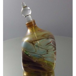 Glas Flacon 9.3cm Faffelberger  1990 AT