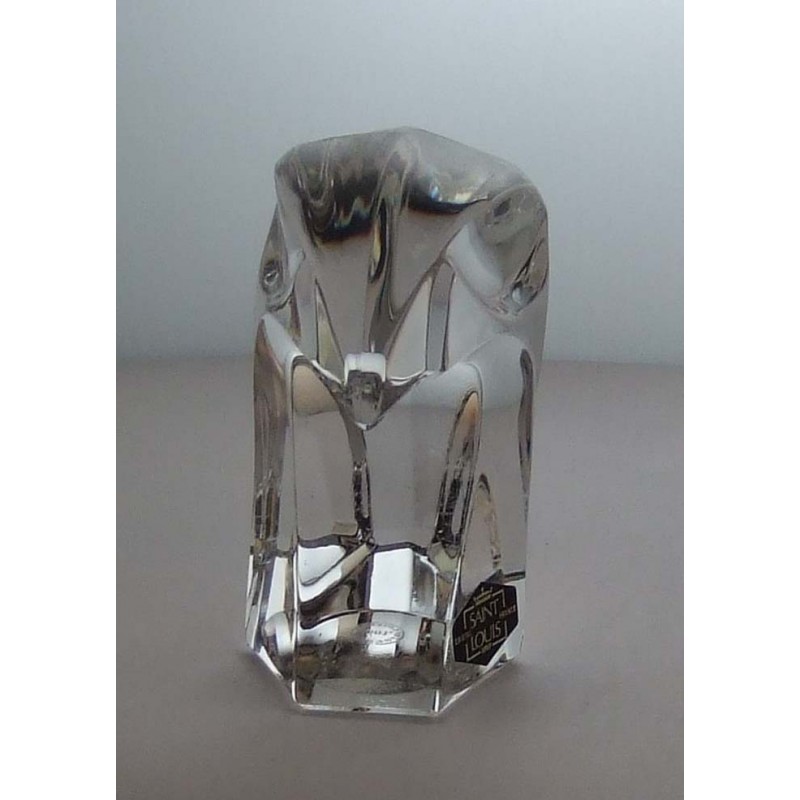 Kristallglas Valcke 9cm Saint Louis 1989 FR