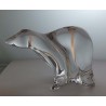 Kristallglas Bär 18cm Saint Louis 1989 FR