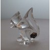 Kristallglas Eichhorn 8cm Saint Louis 1989 FR