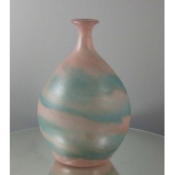 Glas Vase 13cm Vasaheli  1988 DE