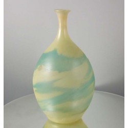 Glas Vase 15cm Vasaheli  1988 DE