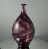 Glas Vase 17cm Greiner Pert  1986 DE