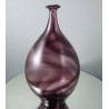 Glas Vase 17cm Greiner Pert  1986 DE