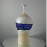 Glas Vase 18.5cm Greiner Pert  1983 DE