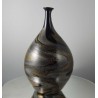 Glas Vase 18cm Greiner Pert  1986 DE