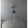 Glas Stielglas 21cm Eckhardt 2002 DE