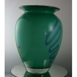 Glas Vase 24cm 1990 AT