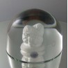 Glas Huhn 9cm Briefbeschwerer   Art Klepsch von  Mizi  Hütte