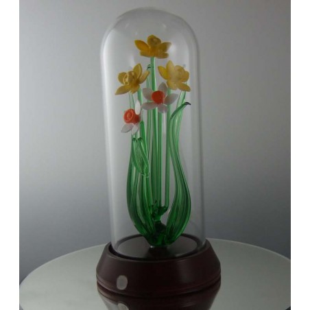 Glas Narzissen in Sturz 1997 GB