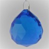 Kristallglas Kugel 20 mm sortierte Farben zum haengen