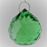 Kristallglas Kugel 20 mm sortierte Farben zum haengen