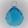 Kristallglas Kugel 20 mm sortierte Farben zum haengen