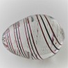 Glas Briefbeschwerer Eier GB Kristallglas