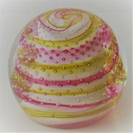 Glas Briefbeschwerer GB Caithness 1991