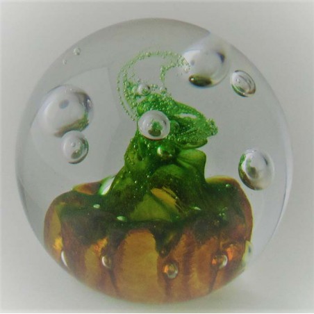 Glas Briefbeschwerer GB Caithness 1991