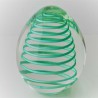Muranoglas Eier Briefbeschwerer  1990 IT Muranoglas Eier Briefbeschwerer  1990 IT