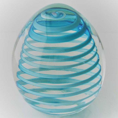 Muranoglas Eier Briefbeschwerer  1980 - 90 IT