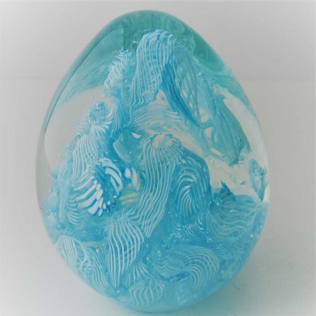 Muranoglas Eier Briefbeschwerer Eier 1980 - 90 IT