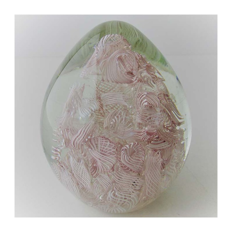 Muranoglas Eier Briefbeschwerer Eier 1980 - 90 IT
