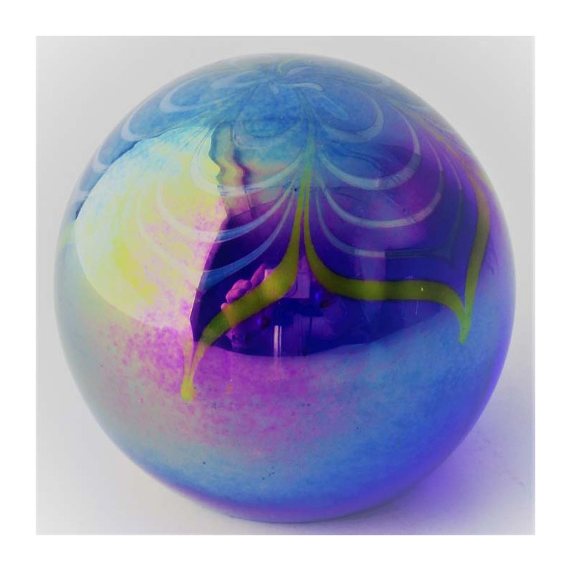 Glas Briefbeschwerer TW