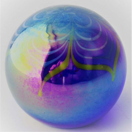 Glas Briefbeschwerer TW