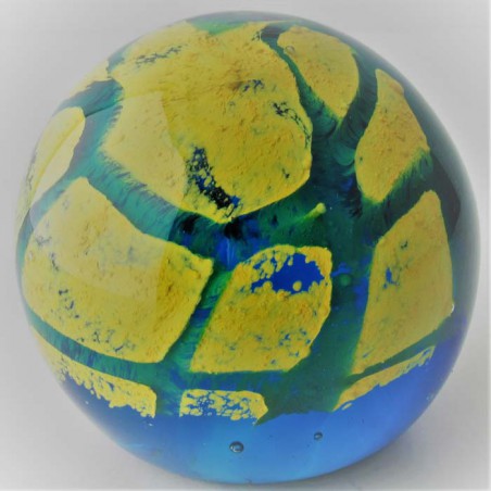 Glas Briefbeschwerer CHI