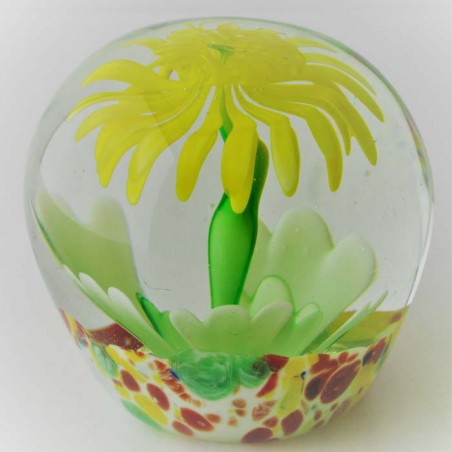 Glas Briefbeschwerer CHI