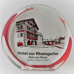 Glas Briefbeschwerer 9cm GB