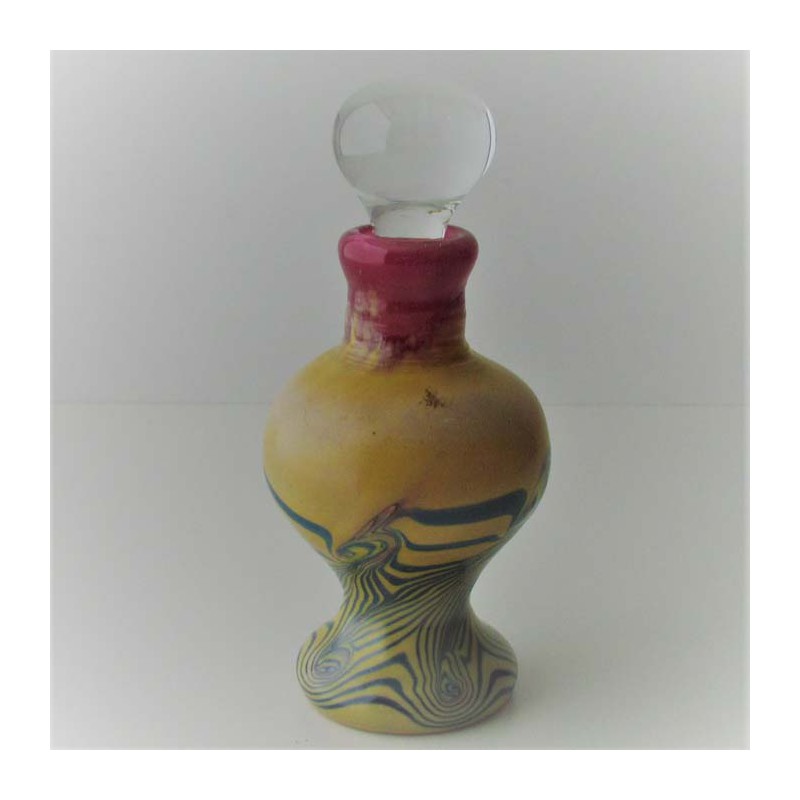 Glas Flacon 11.5cm Eisch DE