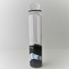 Glas Flacon 21cm klar 1987 GB