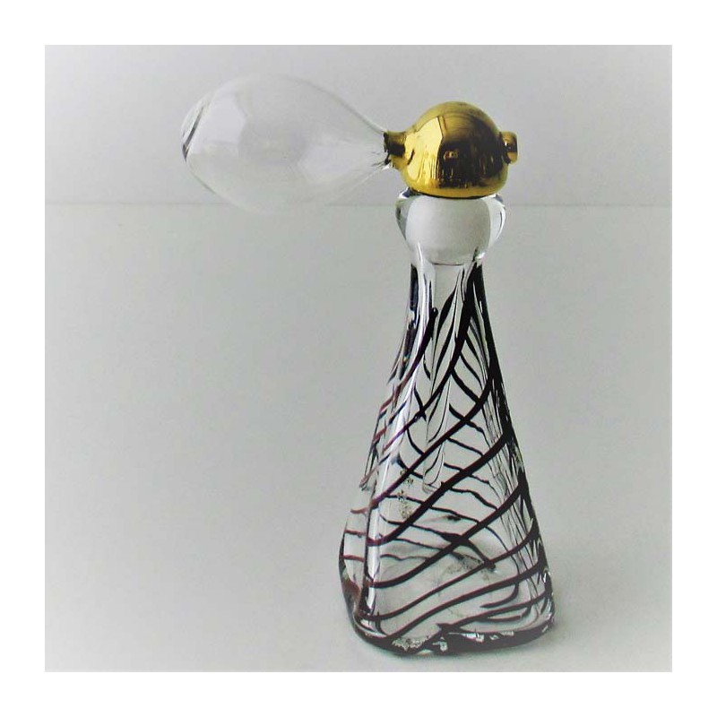 Glas Flacon 8.5cm  1990 CH