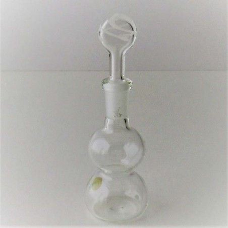 Glas Flacon 8.5cm  1990 CH