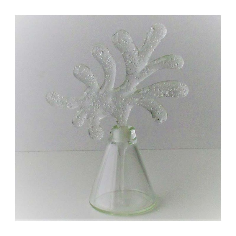 Glas Flacon 10.5cm  1990 CH