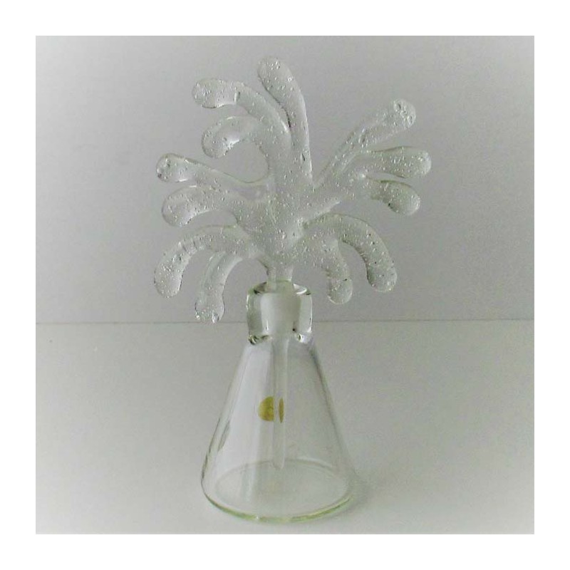 Glas Flacon 10.8cm  1990 CH