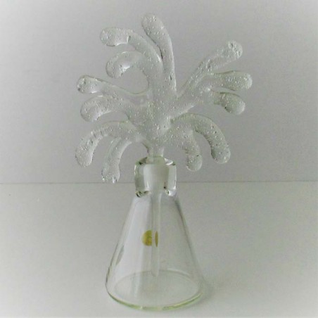 Glas Flacon 10.8cm  1990 CH
