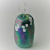 Glas Flacon 9.6cm A.Molnar  DE 1990